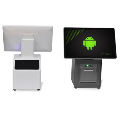 Супермаркет Bimi 14 дюймовый двойной экран Windows POS System с термопринтером 58 мм/80 мм