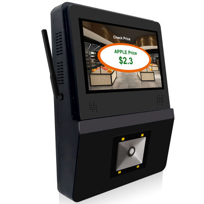 Супермаркет 2D сканер штрих-кода POS система с 5-дюймовым Android дисплеем и SDK функции