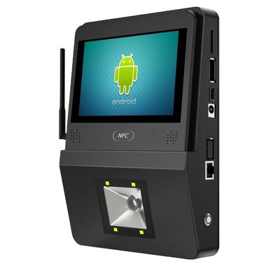 Проверка логотипа супермаркета 5 дюймовый Android OS POE сенсорный экран Киоск самопроверки
