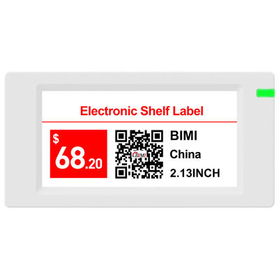 Супермаркет Bimi E-ink Display Tag Windows OS Неприкосновение к экрану Электронная полка