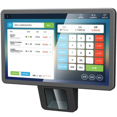 Сканнер штрих-кодов и читатель Bimi 10,1 дюйма Android 7.1 POS Touch Screen