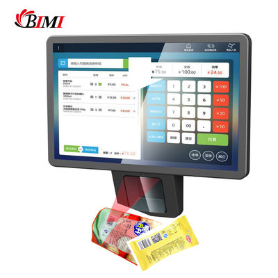 Сканнер штрих-кодов и читатель Bimi 10,1 дюйма Android 7.1 POS Touch Screen