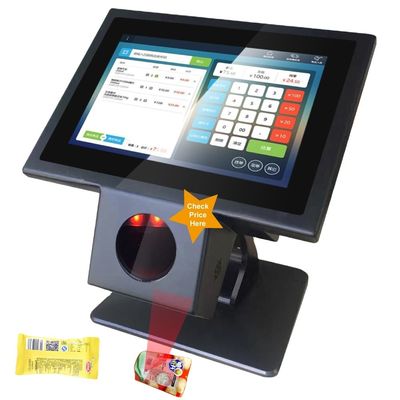 POS-0096 Дизайн 10,1 дюймового сенсорного экрана Android Система проверяет для супермаркета магазина