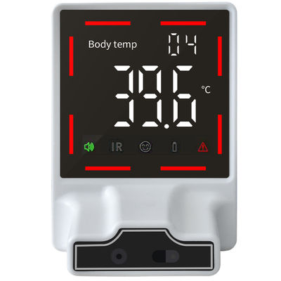 Настенный термометр человеческого тела с температурной единицей °C/°F и временем измерения ≤ 2 с