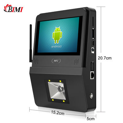5 дюймовый сенсорный экран Android POS со встроенным сканером штрих-кодов и информационным дисплеем