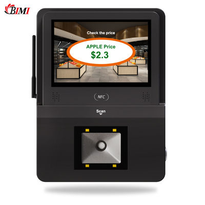 5 дюймовый сенсорный экран Android POS со встроенным сканером штрих-кодов и информационным дисплеем
