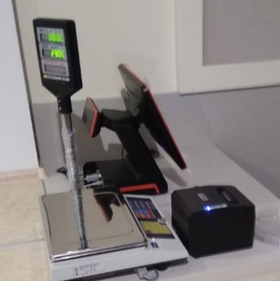 Windows 7/10 ОС I5 15-дюймовый All in One Breeze сенсорный экран POS PC/ TPV System Черный