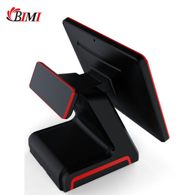 15&quot; Двухприкосновный экран POS решение с плоским емкостным экраном и главным экраном
